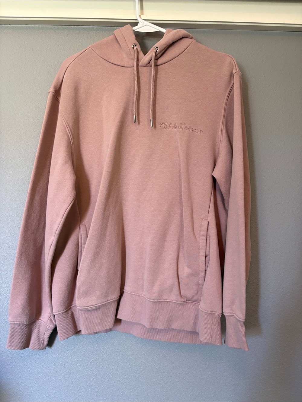 H&M Men's Dusty Rose Crewneck Hoodie